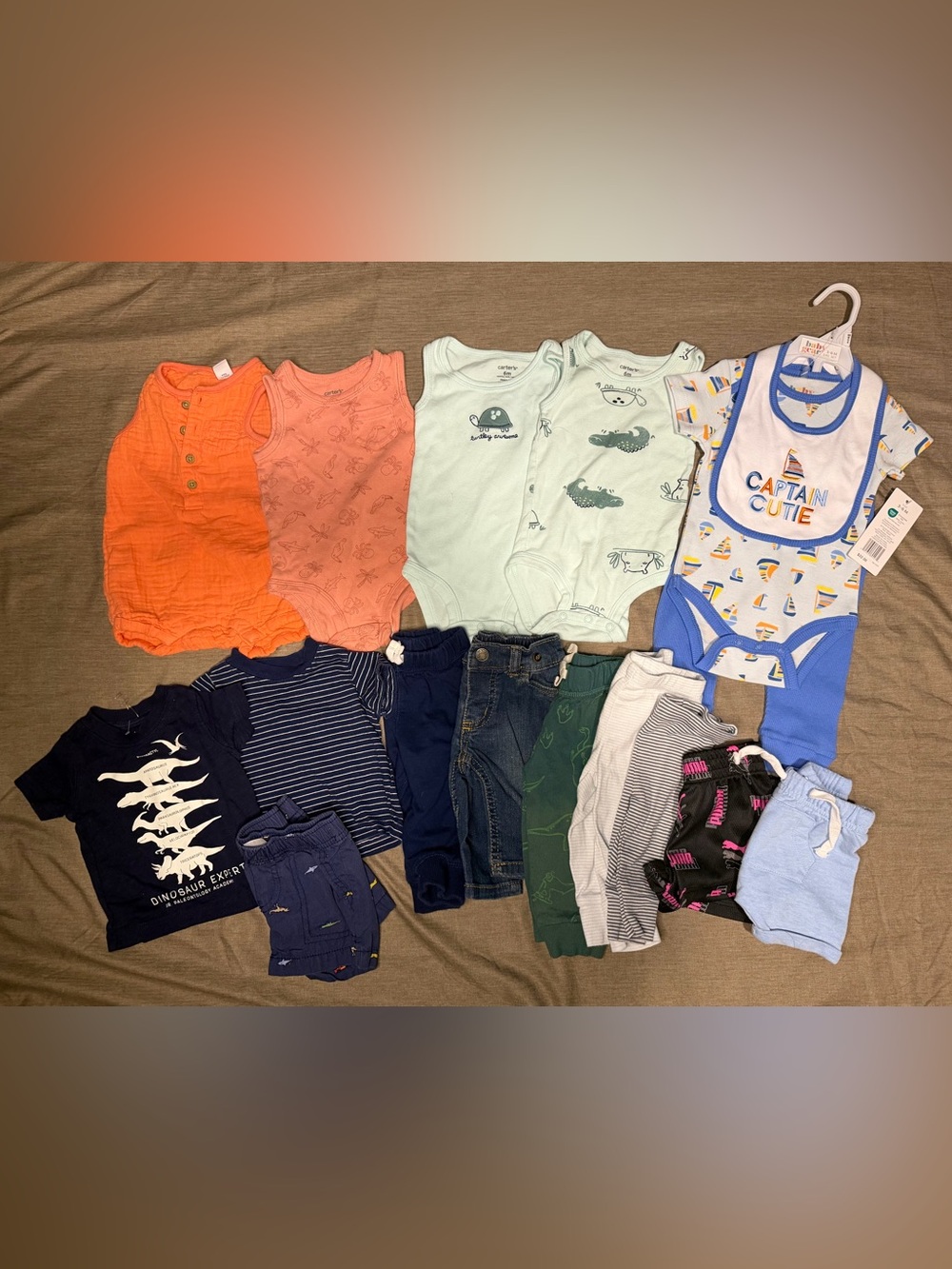 17 Piece 3–6 Month Baby Boy Clothing Bundle